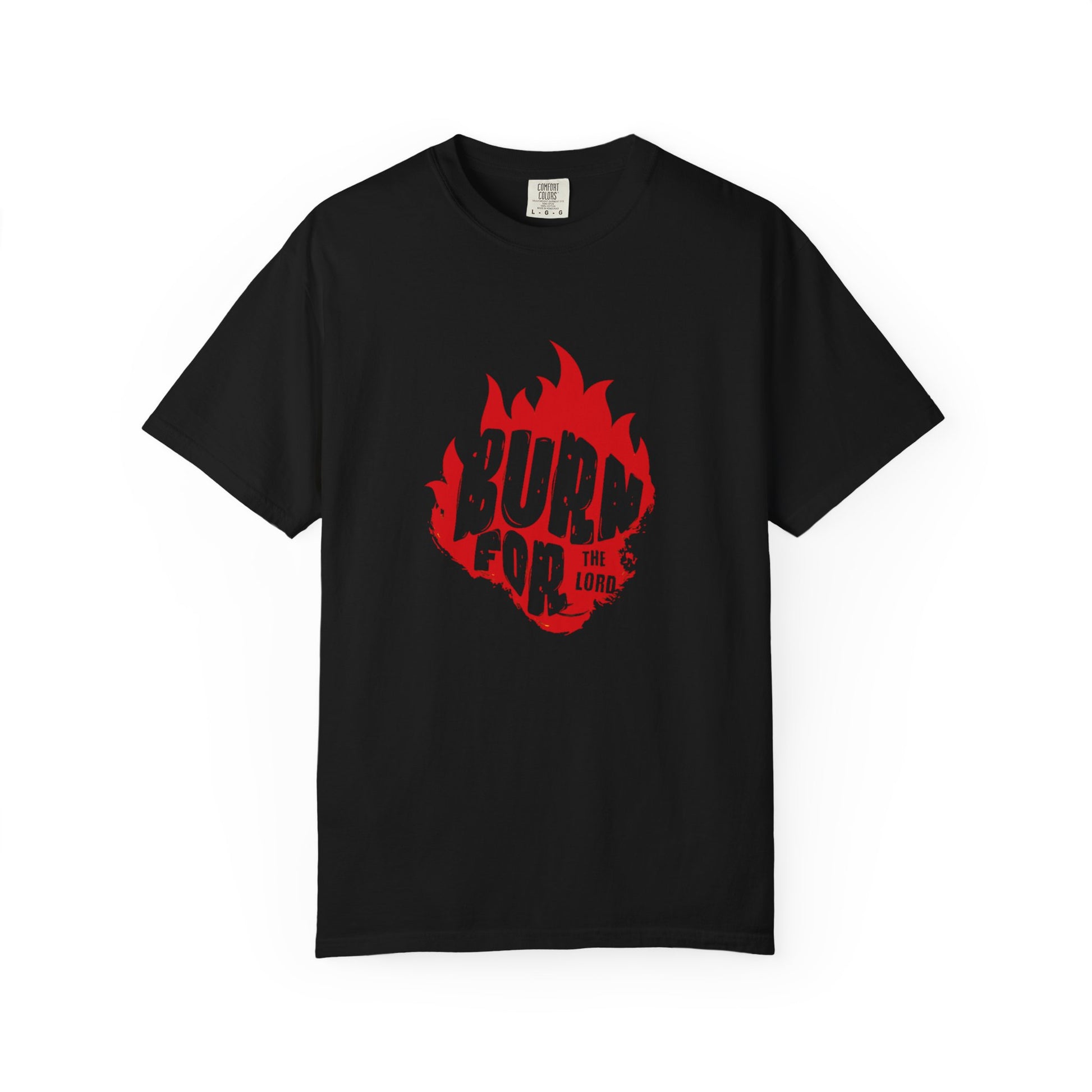 Burn Lab Unisex Garment-Dyed T-Shirt, Casual Apparel, Streetwear Style, Gift for Fire Enthusiasts, Burning Man Outfit, Retro Graphic Tee