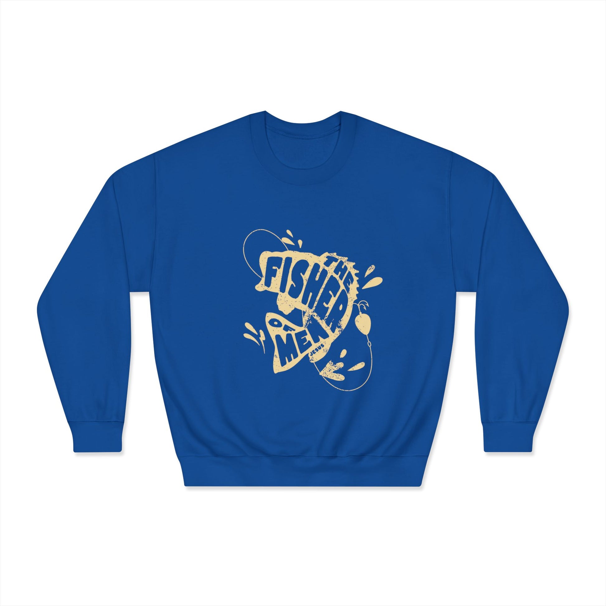 Fisherman Crewneck Sweatshirt - Unisex Durable Comfort