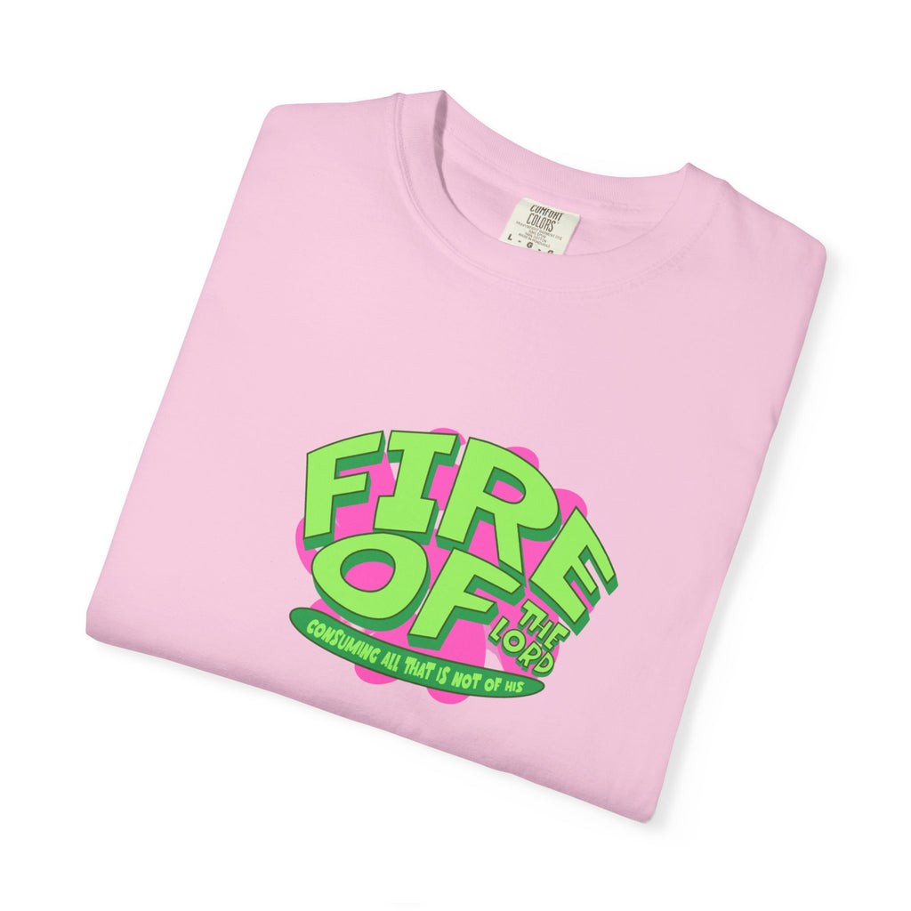 Unisex Fire of The LordT-Shirt - Colorful Retro Graphic Tee