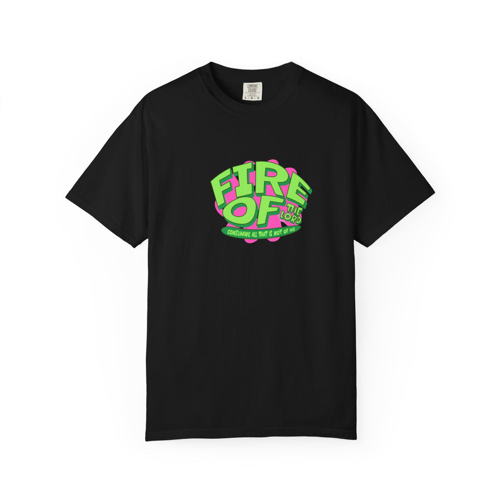 Unisex Fire of The LordT-Shirt - Colorful Retro Graphic Tee