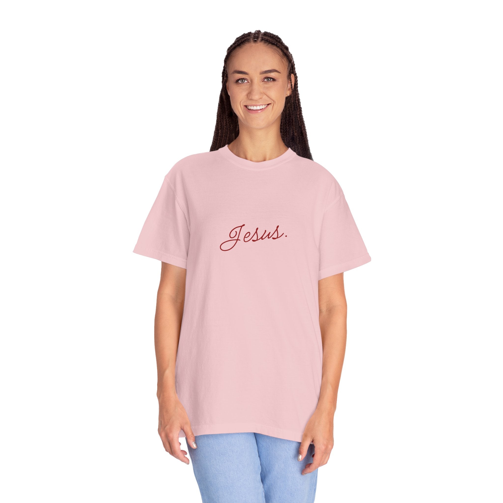 Jesus Script T-Shirt — Minimal Faith Tee