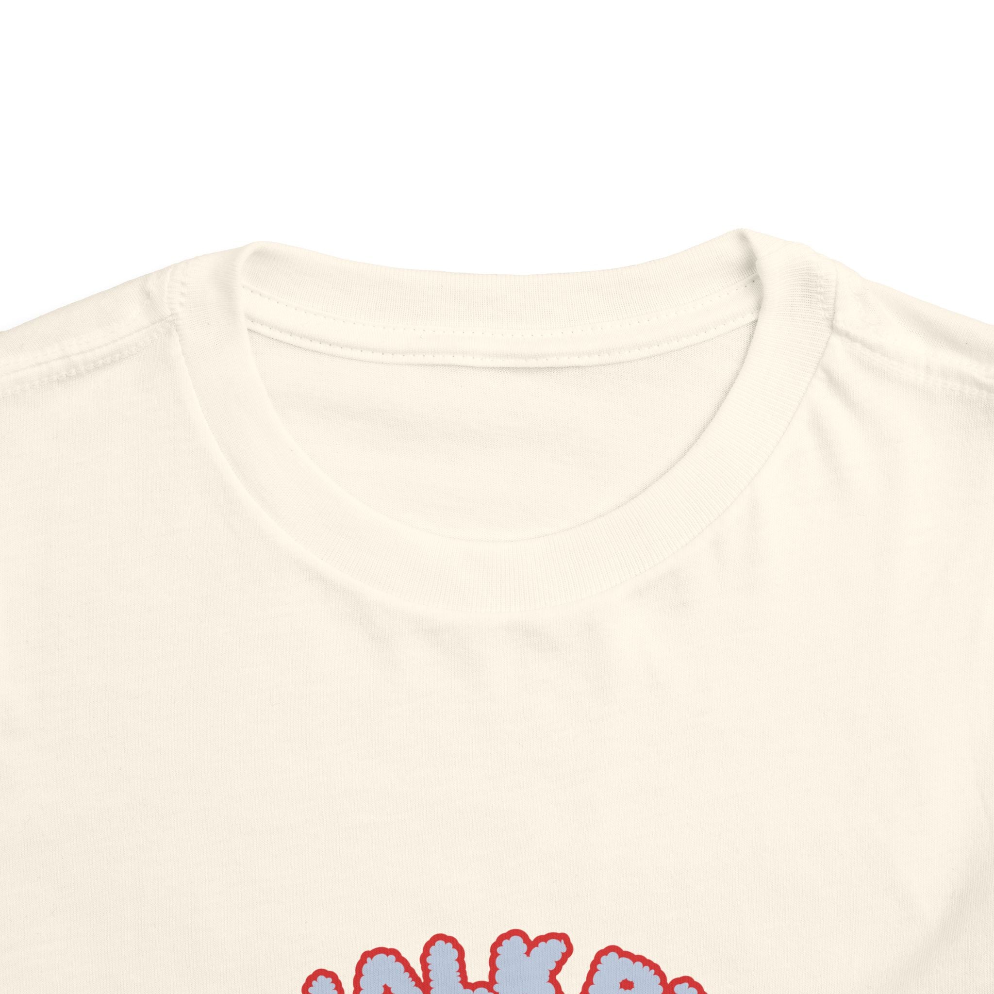 Toddler Short Sleeve Tee with 'Walk By Faith' Design - Cute Faith-Inspired Kids' Shirt, Christian Toddler Tee, Children's Gift, [...]