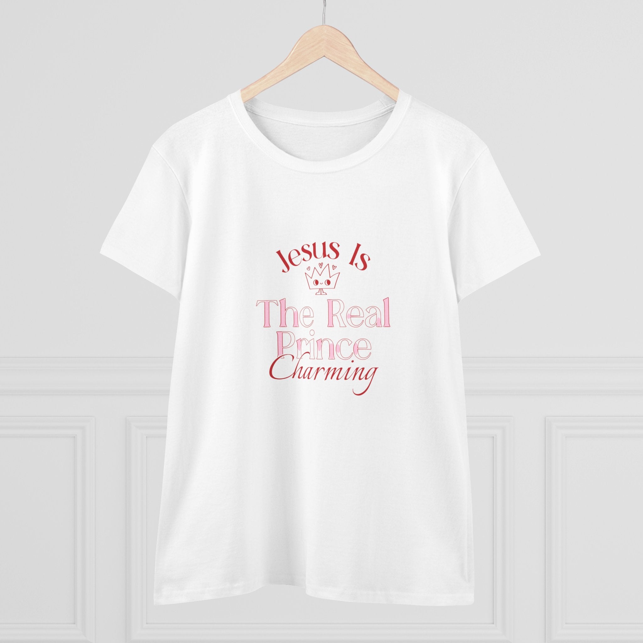 Christian Women's Tee - Jesus is the real prince charming Tshirt