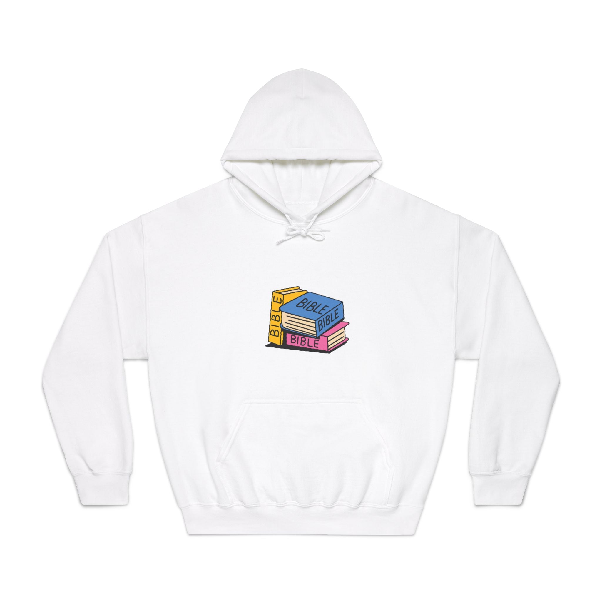 Cozy Bible Bookstack Unisex Hoodie
