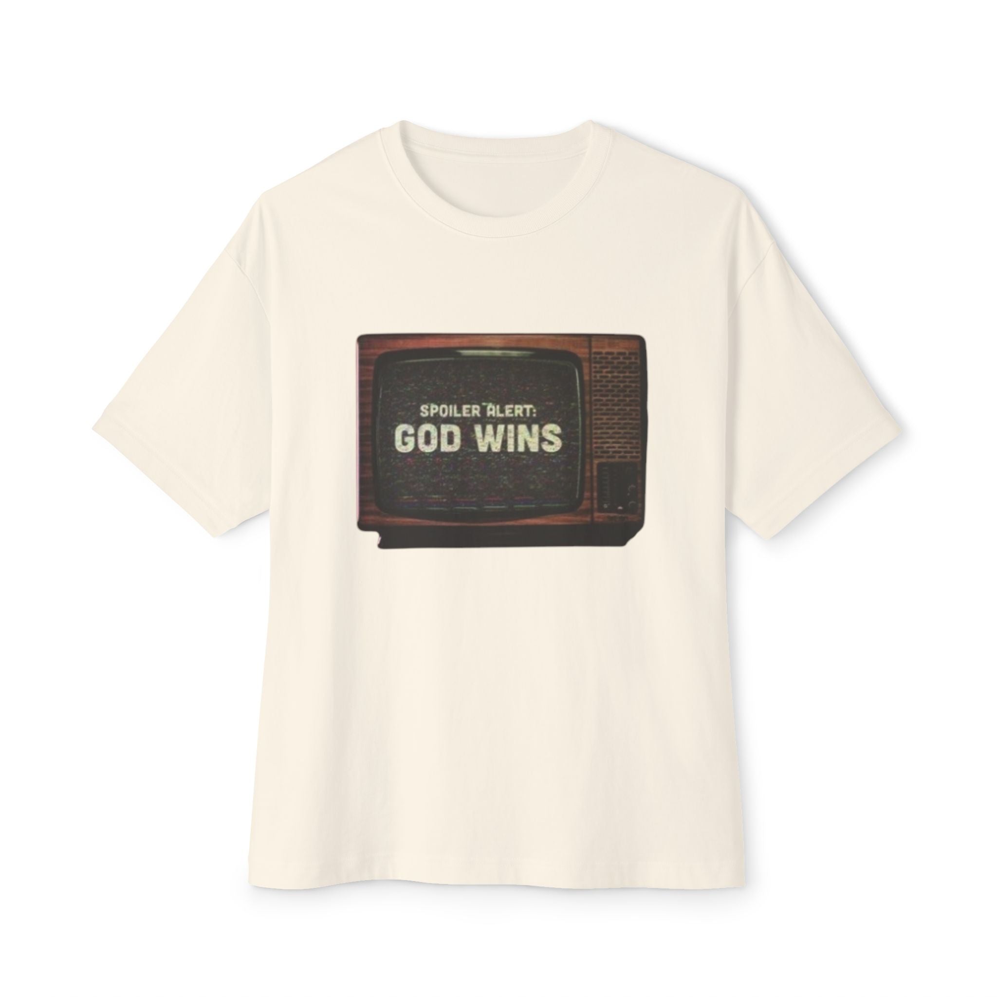 Spoiler Alert :God Wins Unisex  Christian T-Shirt