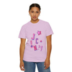 women's Garment-Dyed T-Shirt - 'JC Acts 3:6-7' Inspirational Tee