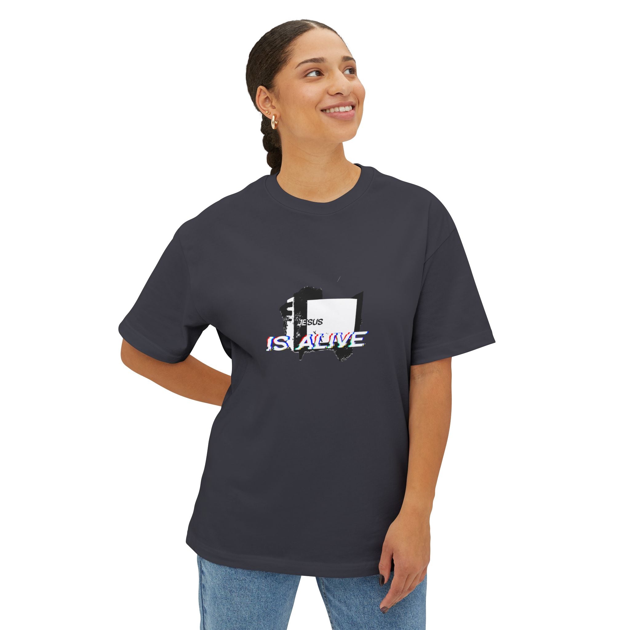Christian Graphic Unisex Tee - Jesus is Alive