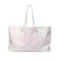 Polka Dot Jesus Weekender Bag for Travel, Tote, Beach, Gym, Overnight Stay, Faith Gifts