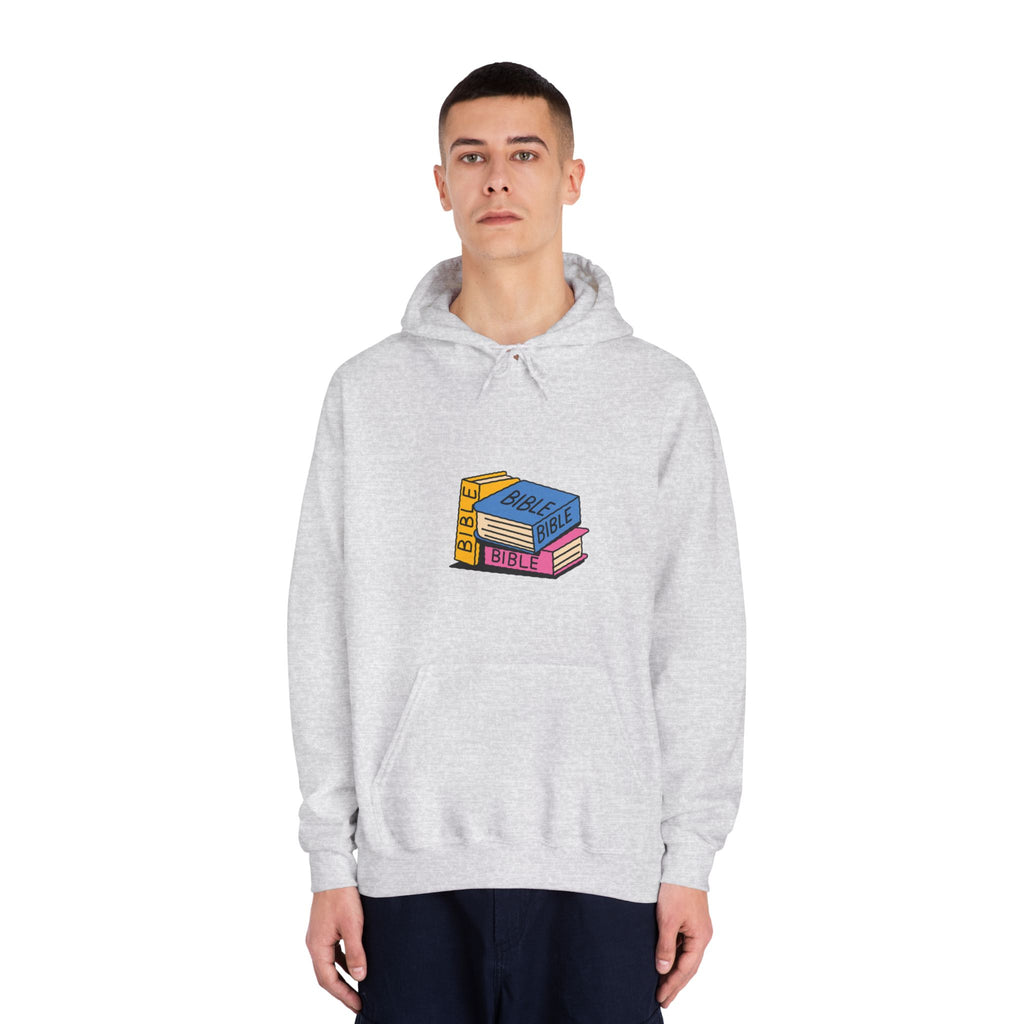 Cozy Bible Bookstack Unisex Hoodie