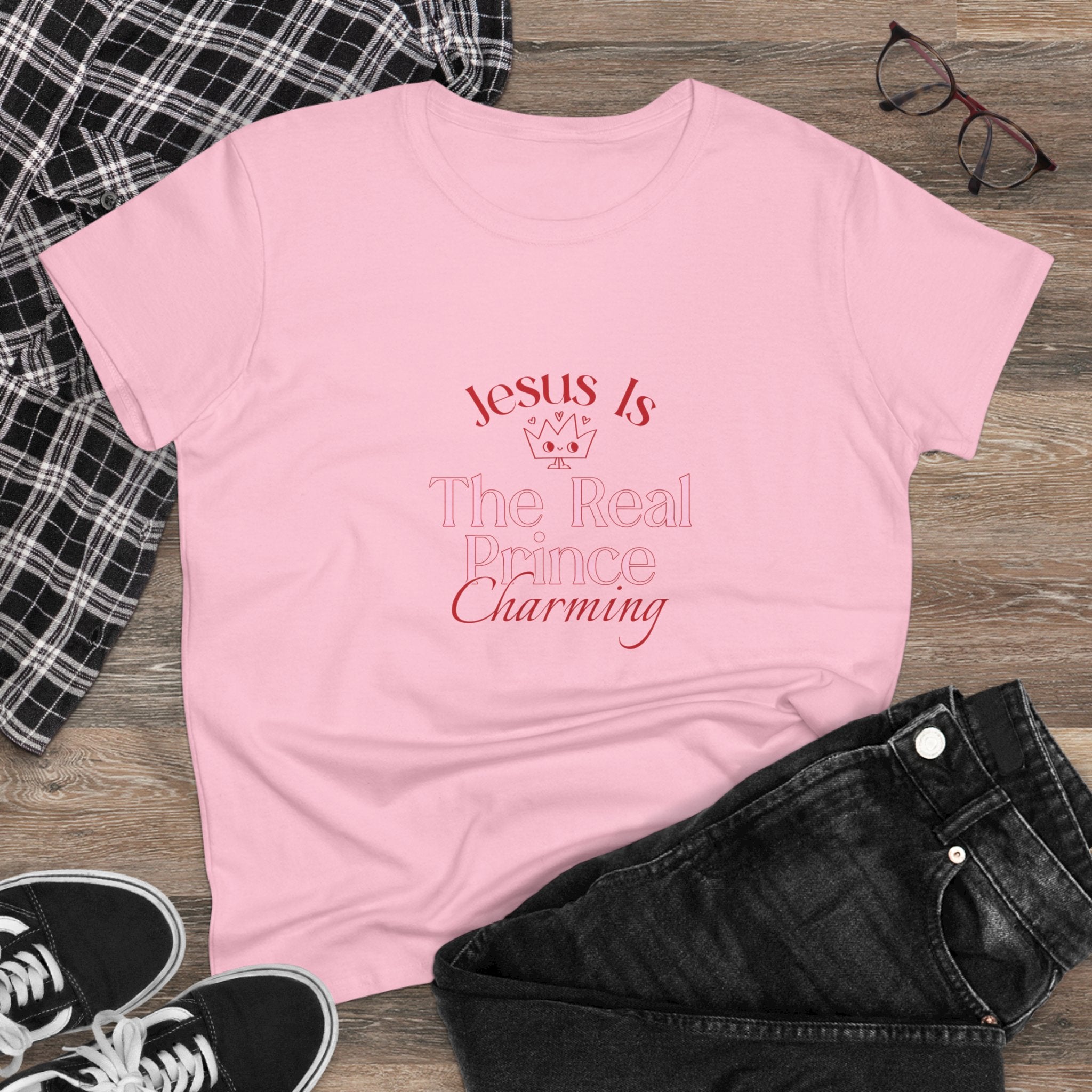 Christian Women's Tee - Jesus is the real prince charming Tshirt