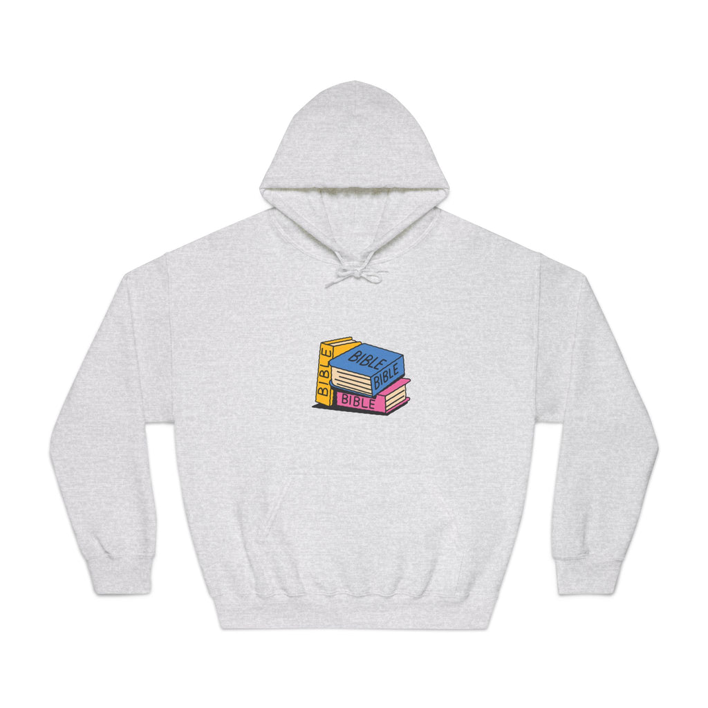 Cozy Bible Bookstack Unisex Hoodie