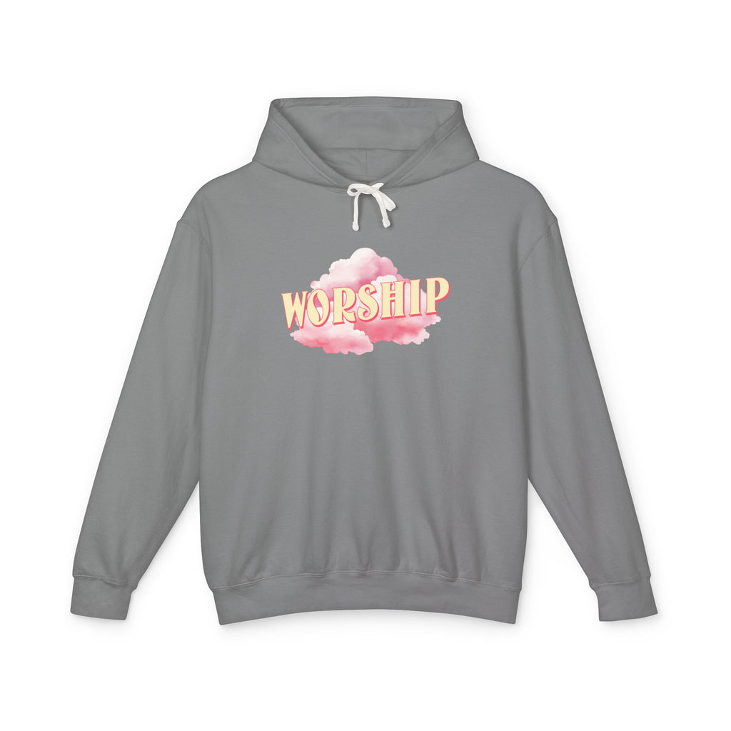 Christian Worship Hoodie - Unisex Lightweight Sweatshirt