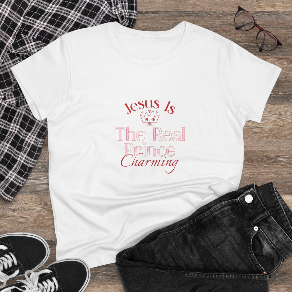 Christian Women's Tee - Jesus is the real prince charming Tshirt