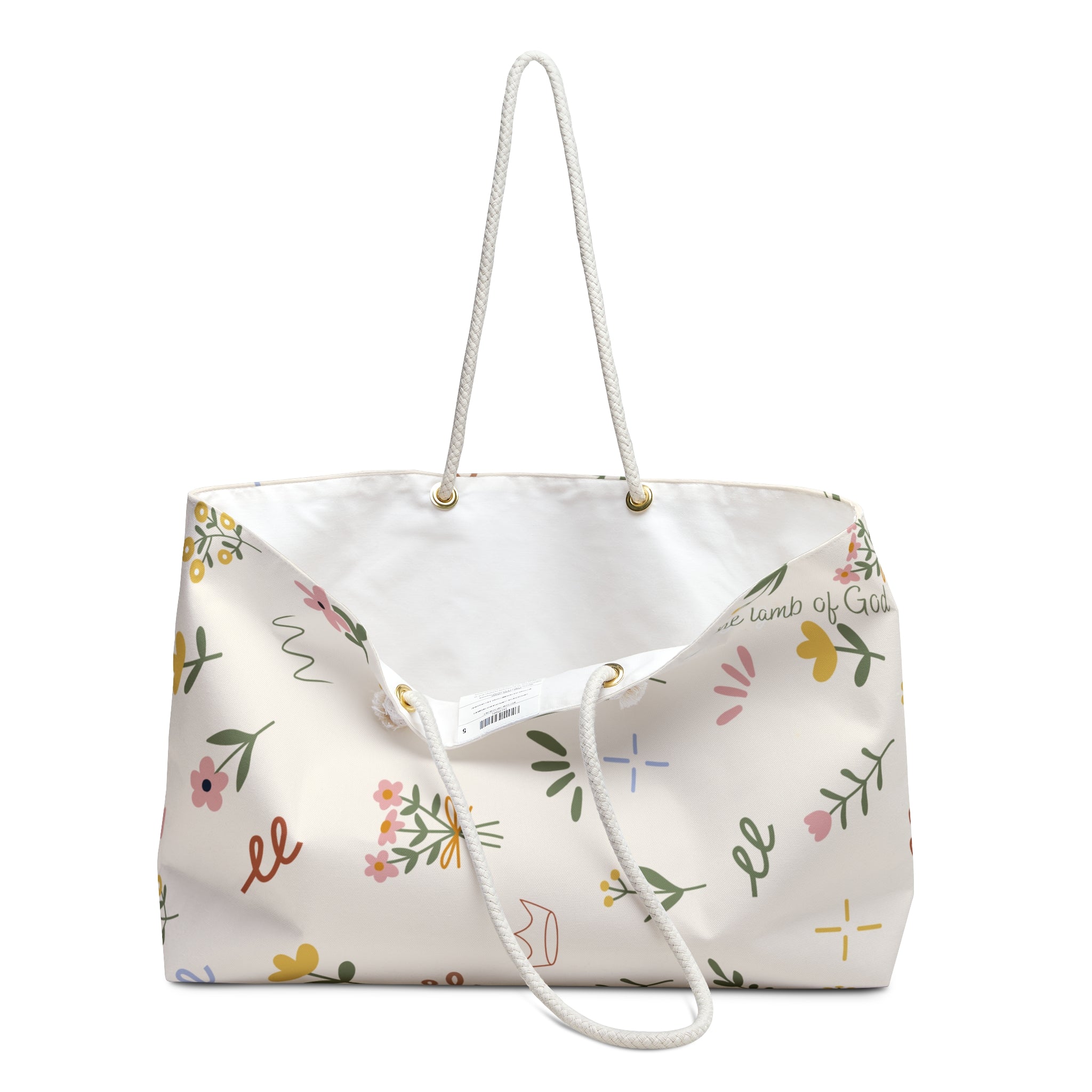 Behold The Lanb Of  God Weekender Bag