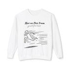 Flee From Youthful lust Unisex Lightweight Crewneck Sweatshirt
