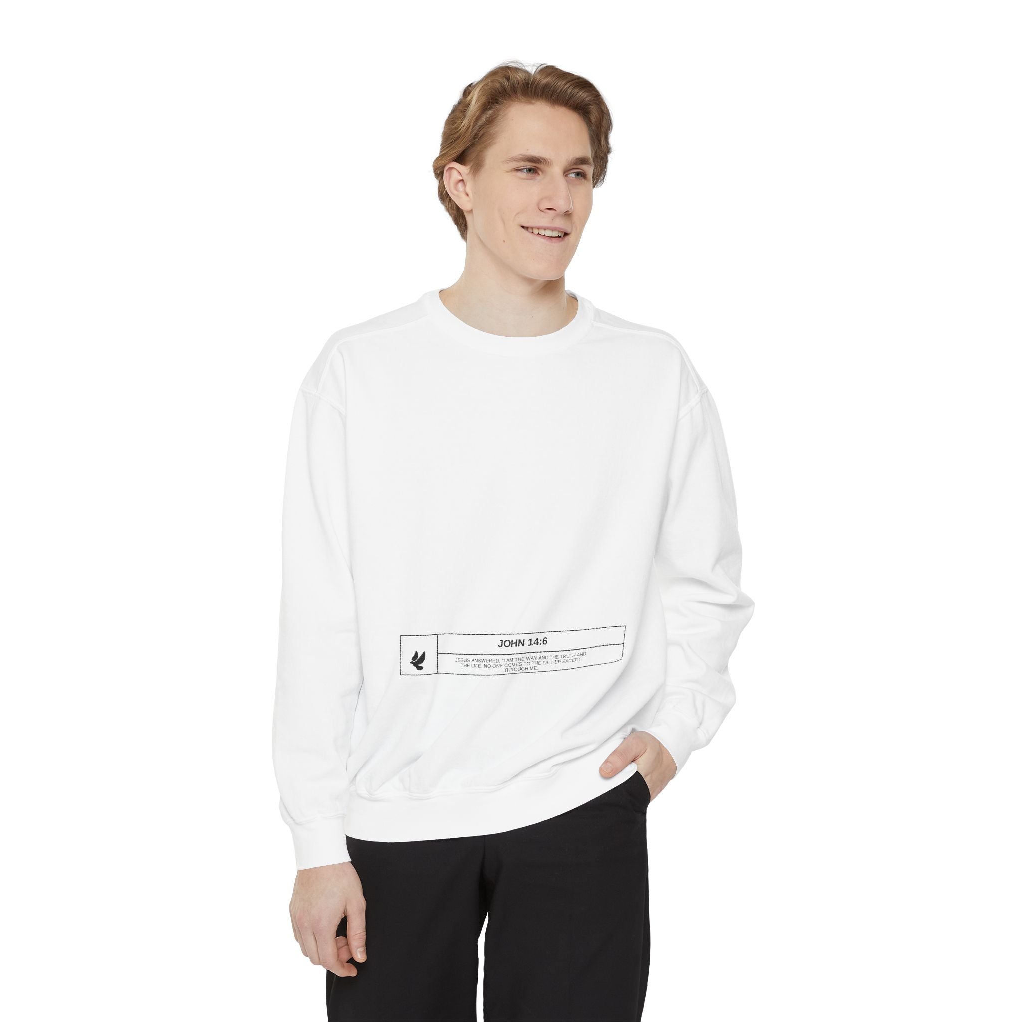 John Unisex Garment-Dyed Sweatshirt