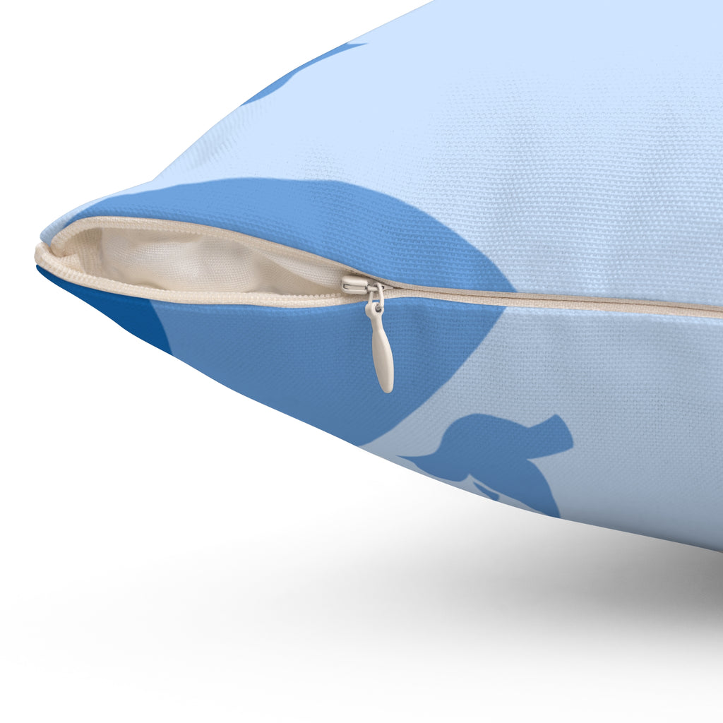 God Is Faithful Spun Polyester Square Pillow