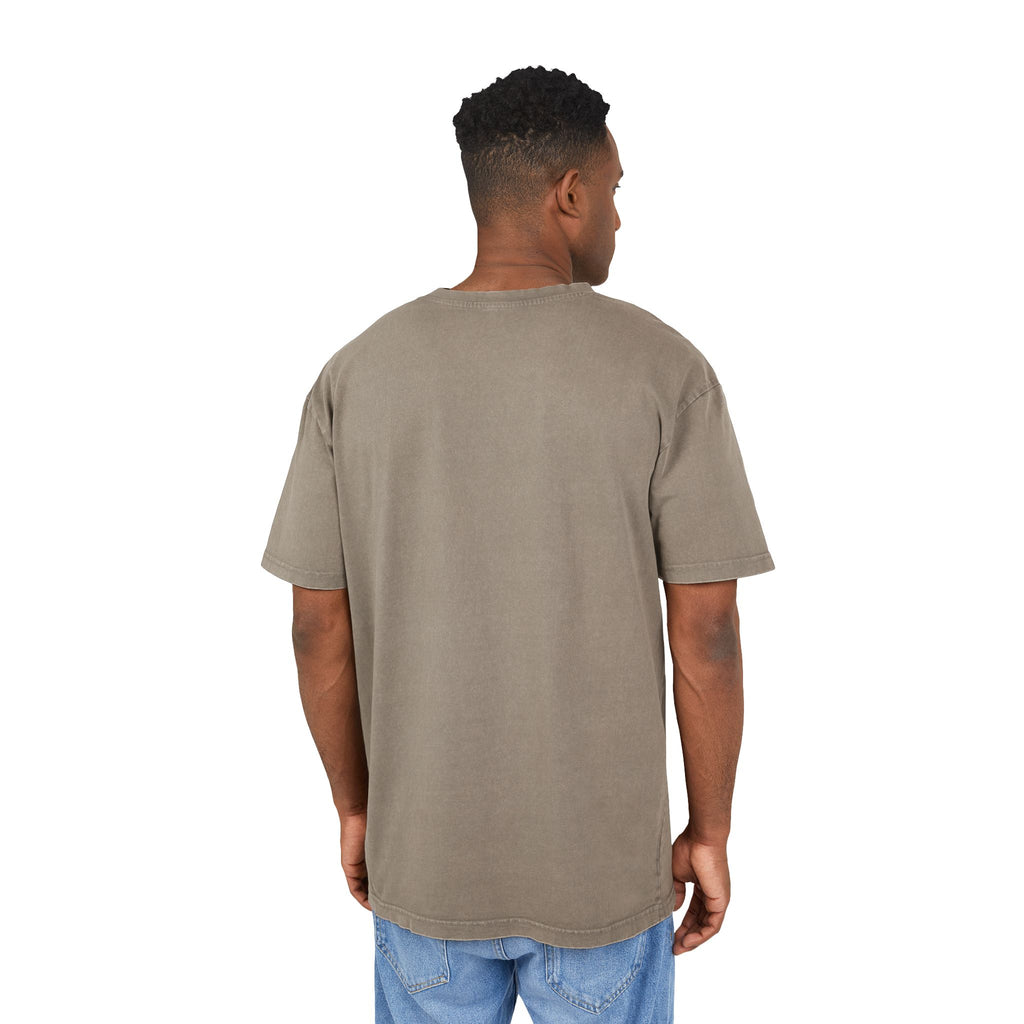 Men's Acid Washed Oversized Tee - John 1:1