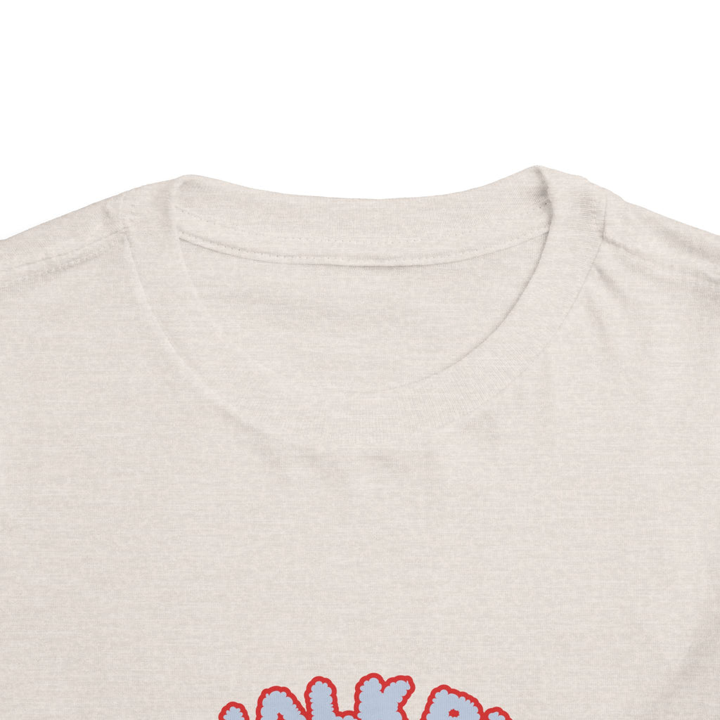 Toddler Short Sleeve Tee with 'Walk By Faith' Design - Cute Faith-Inspired Kids' Shirt, Christian Toddler Tee, Children's Gift, [...]