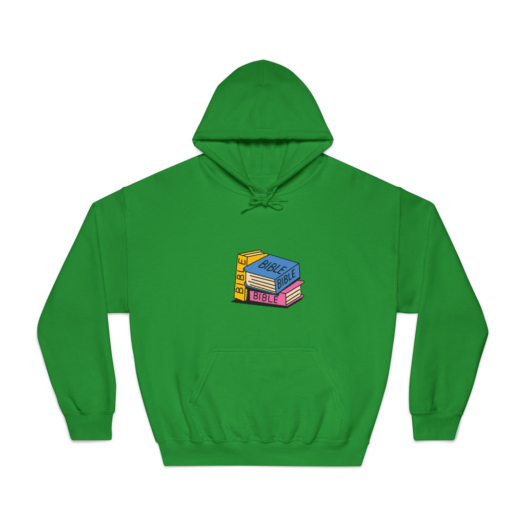Cozy Bible Bookstack Unisex Hoodie