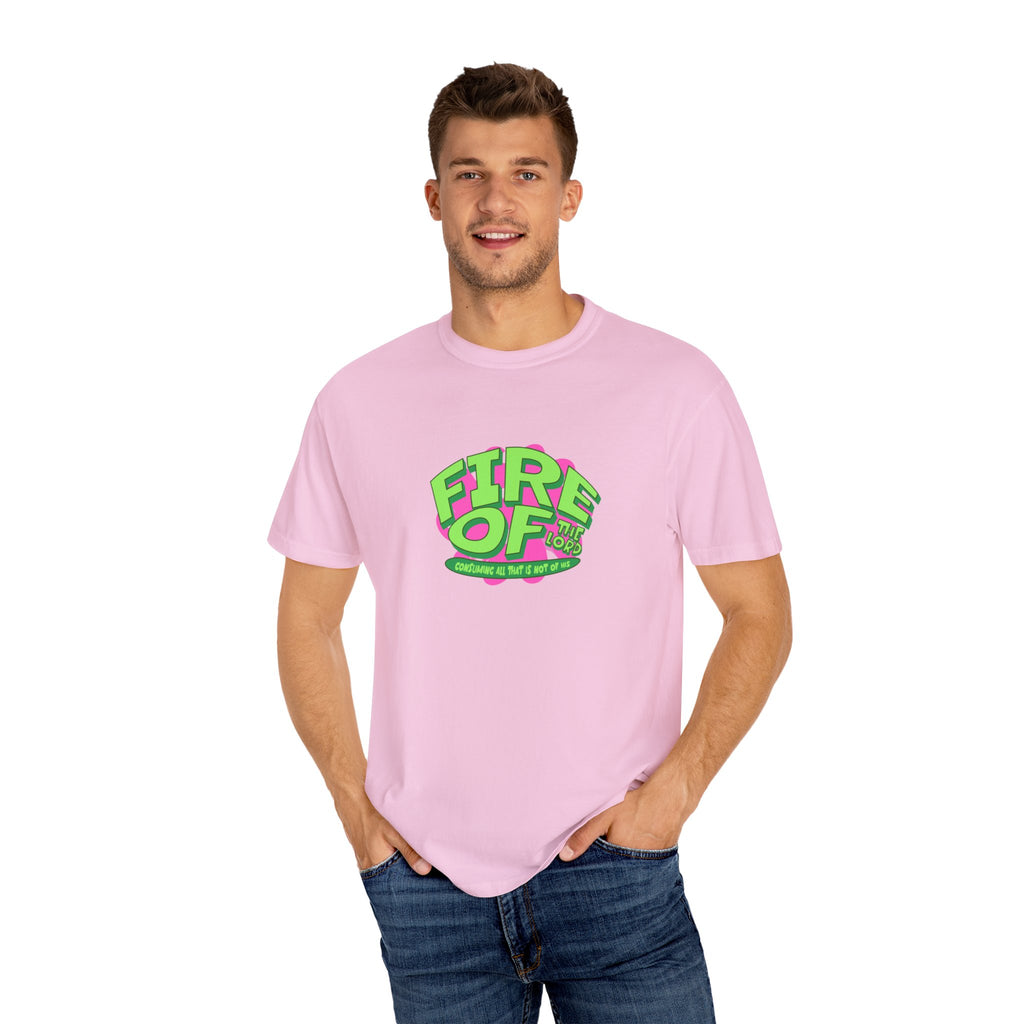 Unisex Fire of The LordT-Shirt - Colorful Retro Graphic Tee