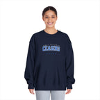 Crewneck Sweatshirt — 'Pray Without Ceasing ' Christian Retro Block Letter Graphic