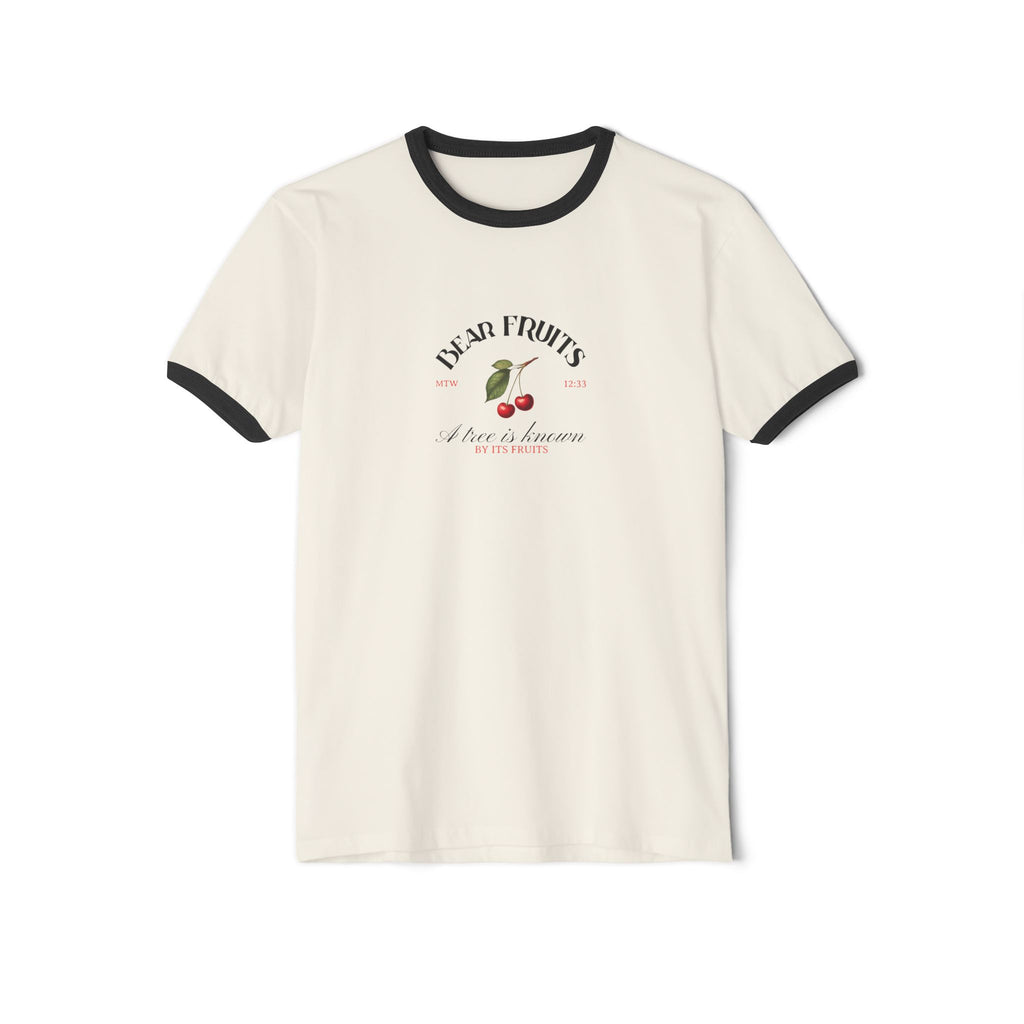 Ringer T-Shirt Bear Fruits Matthew 12:33