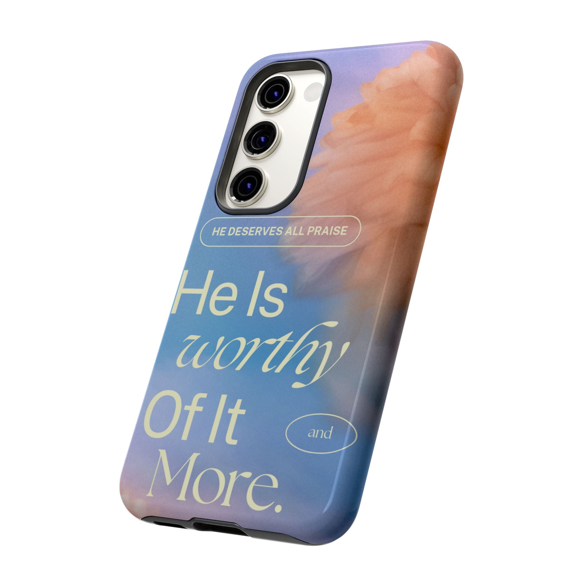 He Desrves Christian Apparel Tough Cases