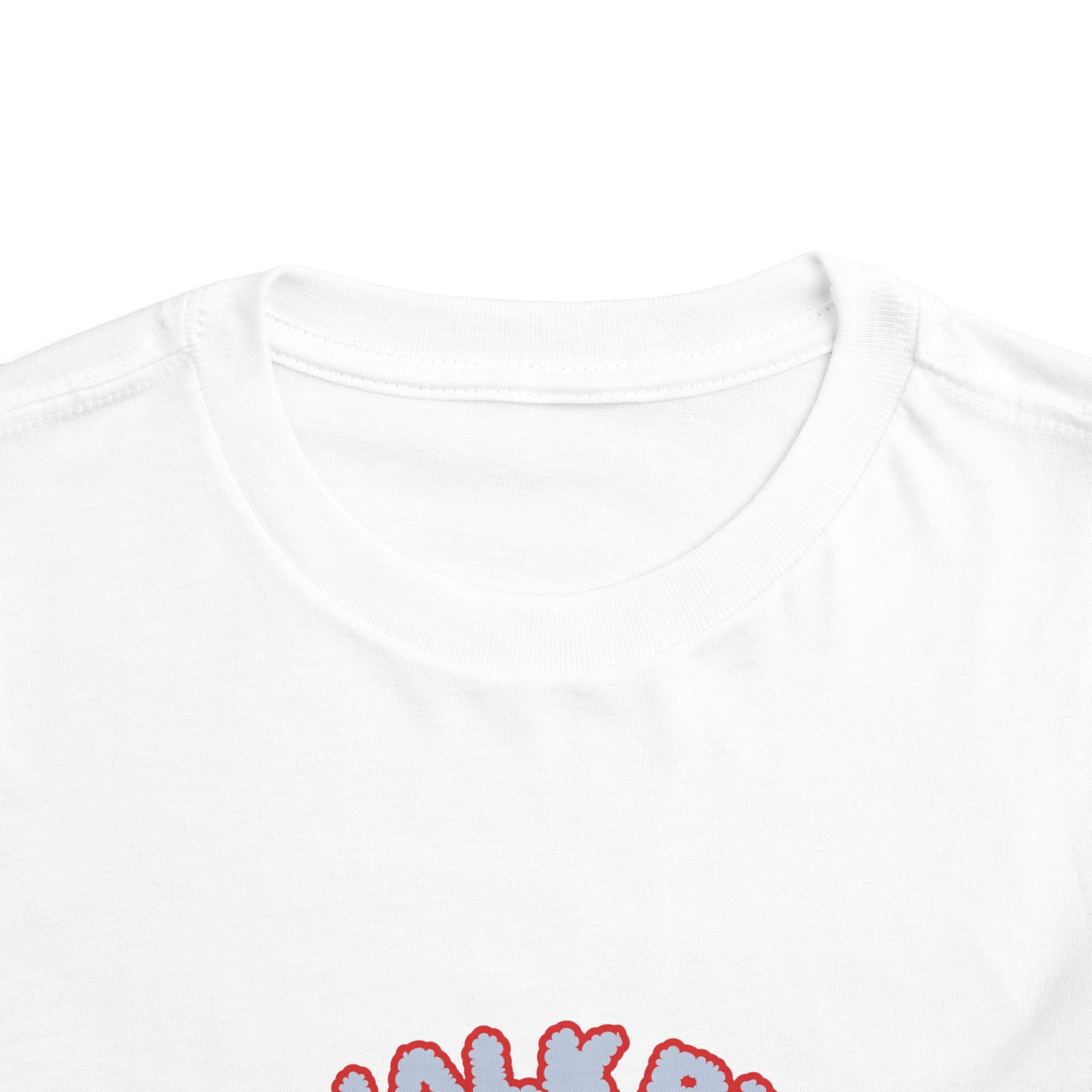 Toddler Short Sleeve Tee with 'Walk By Faith' Design - Cute Faith-Inspired Kids' Shirt, Christian Toddler Tee, Children's Gift, [...]