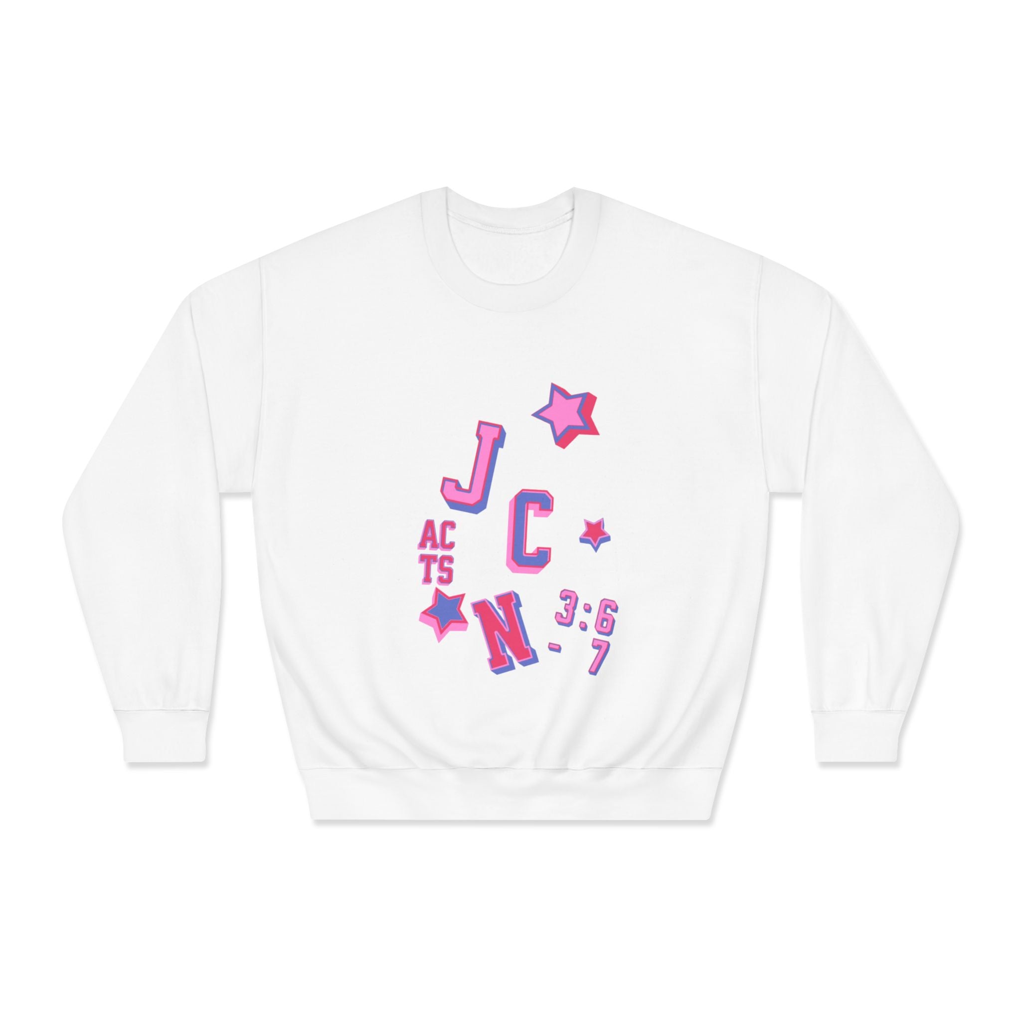 Inspirational Crewneck Sweatshirt - Acts 3:6-7 - Unisex Casual Wear