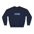 Crewneck Sweatshirt — 'Pray Without Ceasing ' Christian Retro Block Letter Graphic