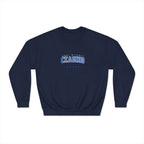 Crewneck Sweatshirt — 'Pray Without Ceasing ' Christian Retro Block Letter Graphic