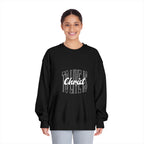 Unisex Crewneck Sweatshirt - 'To Live is Christ' Inspirational Apparel