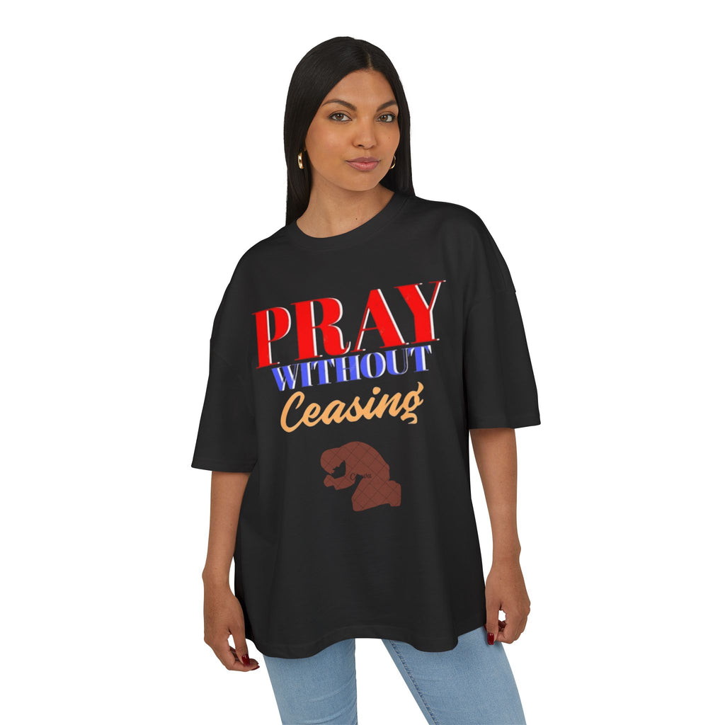 Pray Without Ceasing Box Tee