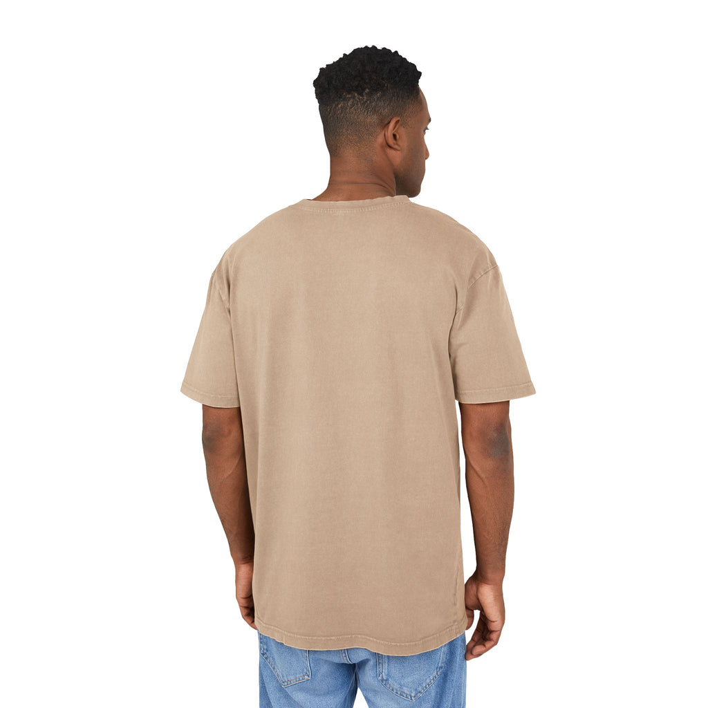 Men's Acid Washed Oversized Tee - John 1:1