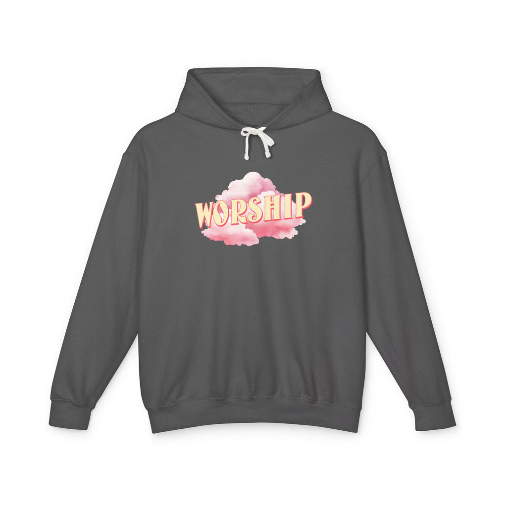 Christian Worship Hoodie - Unisex Lightweight Sweatshirt