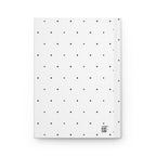 In Him Hardcover Journal — Polka Dot Matte Christian Faith Notebook