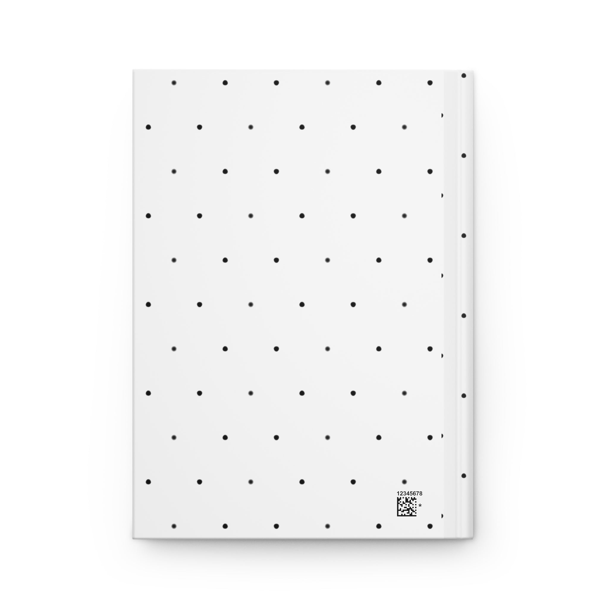 In Him Hardcover Journal — Polka Dot Matte Christian Faith Notebook