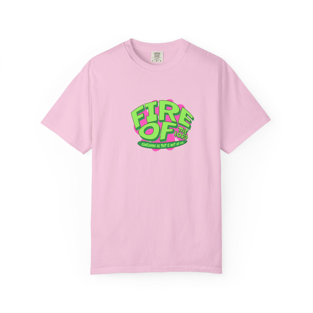 Unisex Fire of The LordT-Shirt - Colorful Retro Graphic Tee