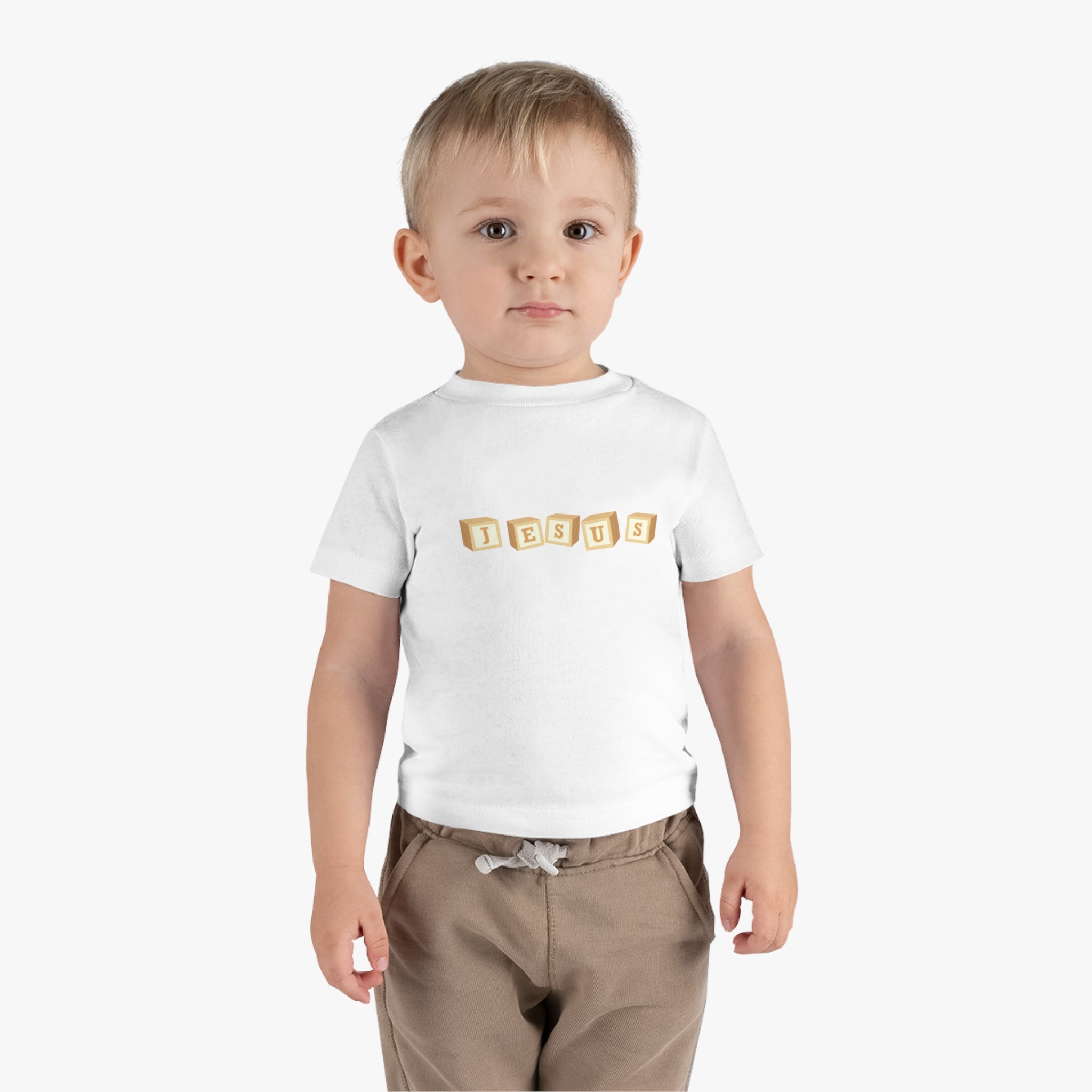 Jesus Baby Tee, Infant T-Shirt, Christian Baby Clothing, Baptism Gift, Cute Toddler Top