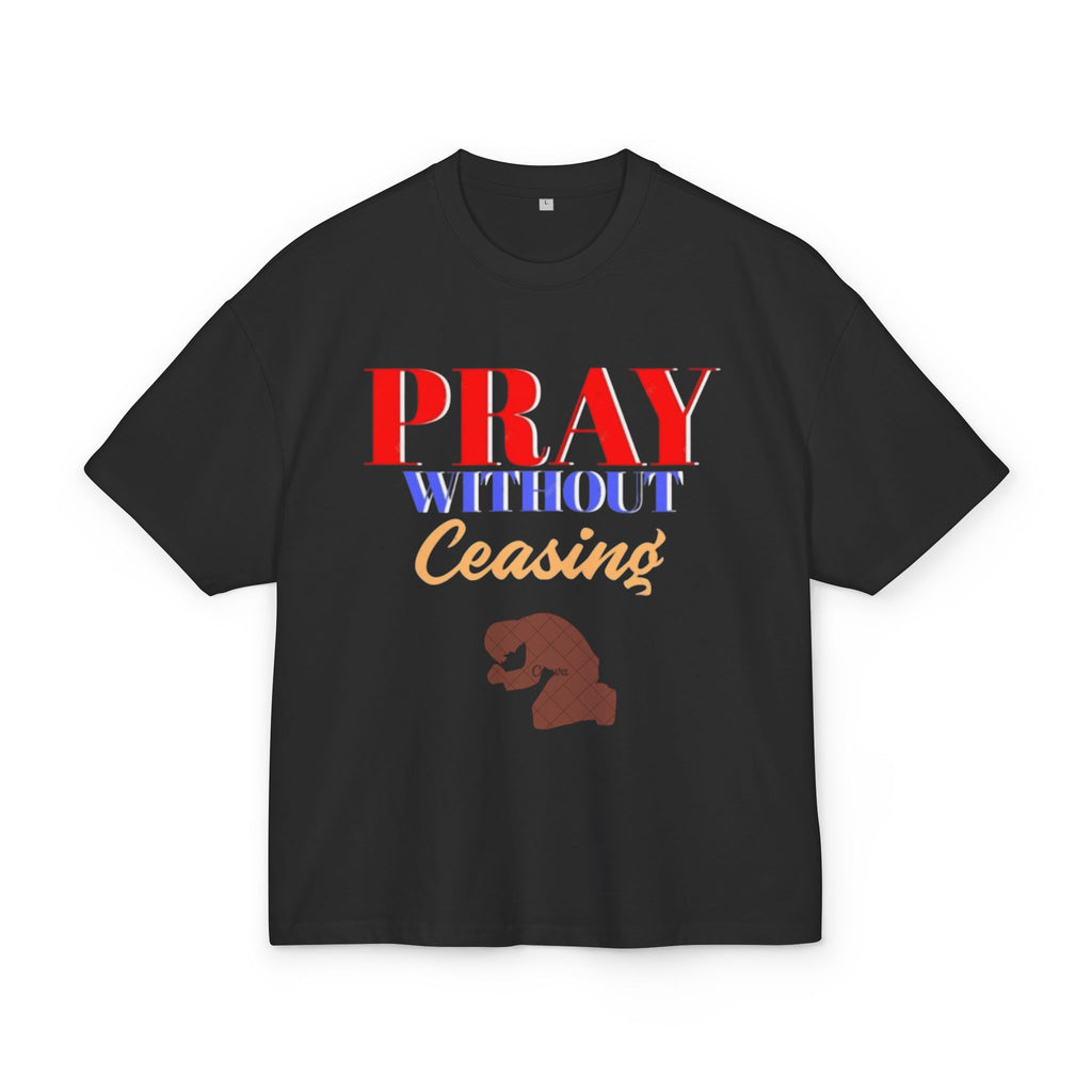 Pray Without Ceasing Box Tee