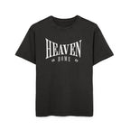 Men's Acid Wash Tee - 'Heaven Home' Oversized Style