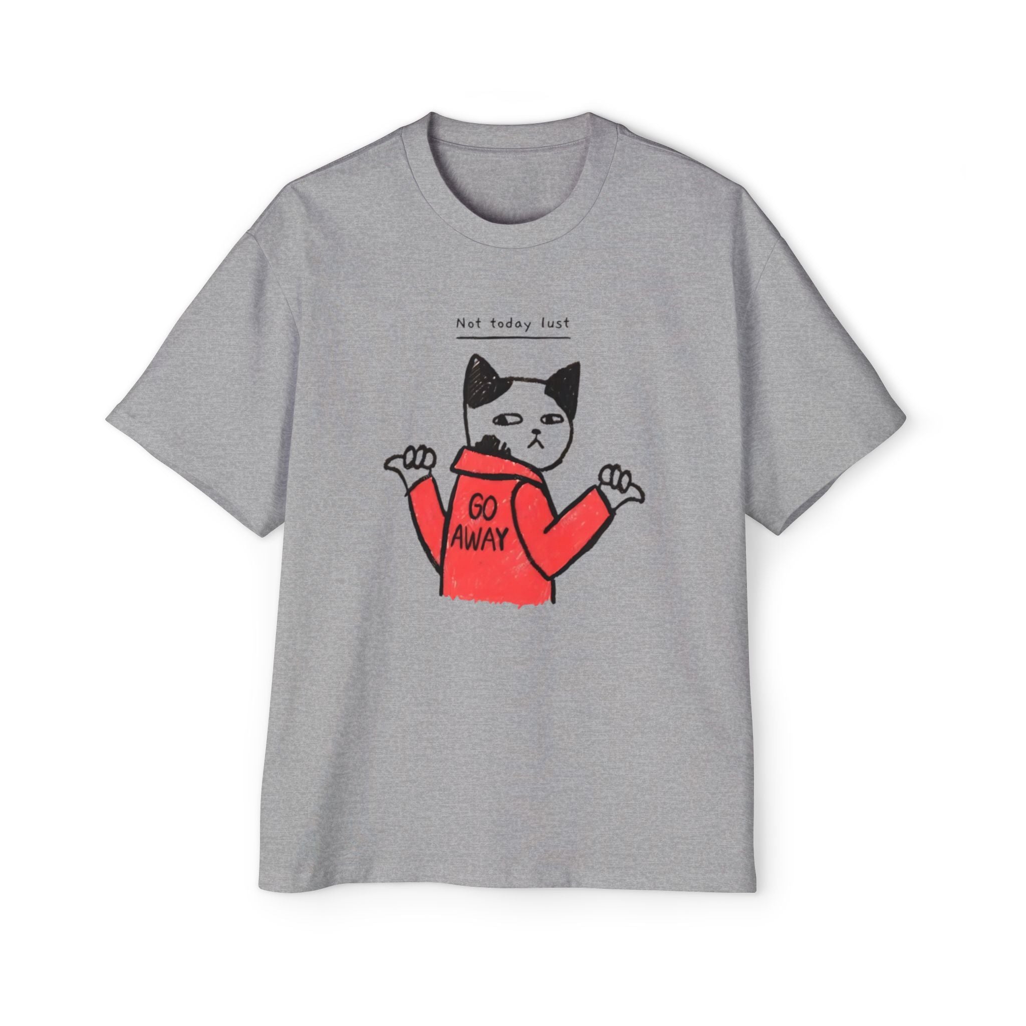 Christian Men's Tee - Not Today Lust Design