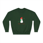 Christmas Snowman Crewneck Sweatshirt — 'Believe in the Son' Holiday Sweater