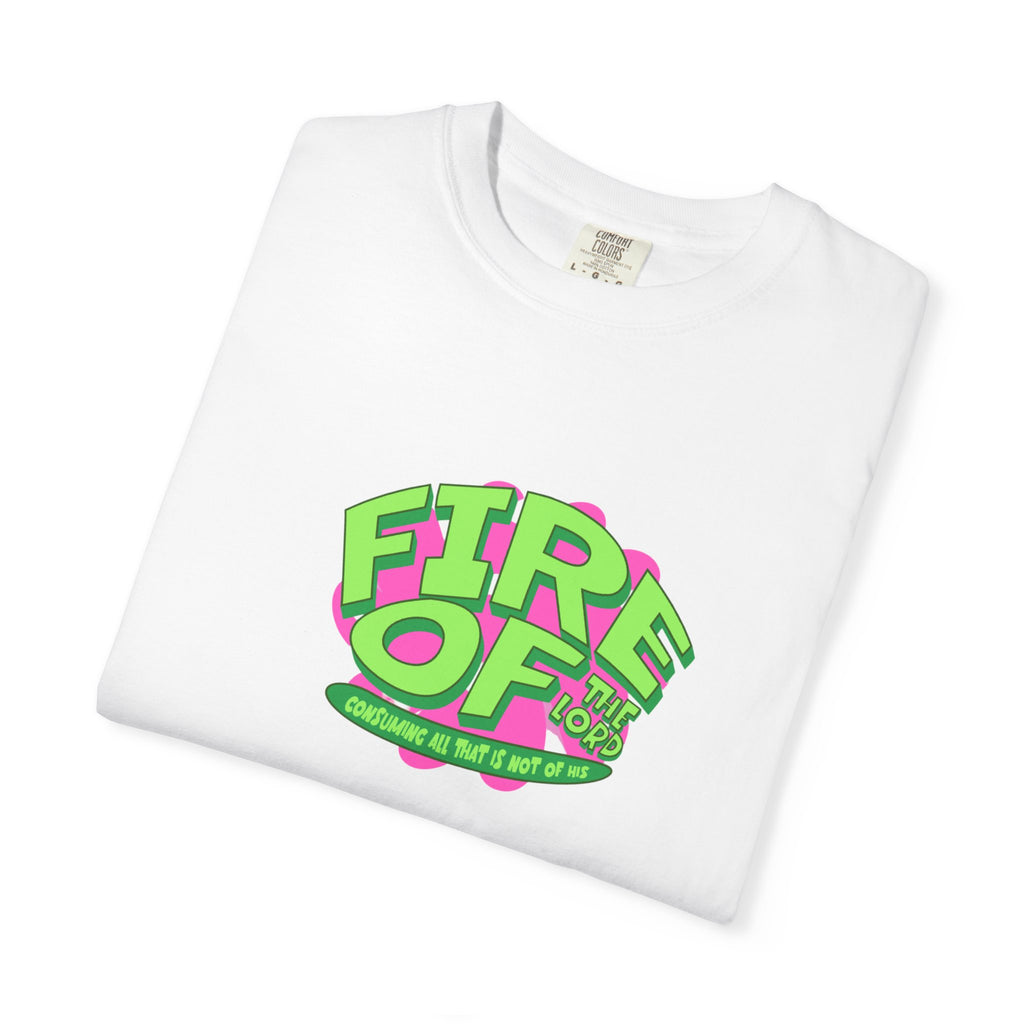 Unisex Fire of The LordT-Shirt - Colorful Retro Graphic Tee