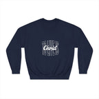Unisex Crewneck Sweatshirt - 'To Live is Christ' Inspirational Apparel