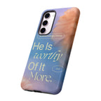 He Desrves Christian Apparel Tough Cases