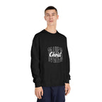 Unisex Crewneck Sweatshirt - 'To Live is Christ' Inspirational Apparel