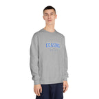 Crewneck Sweatshirt — 'Pray Without Ceasing ' Christian Retro Block Letter Graphic