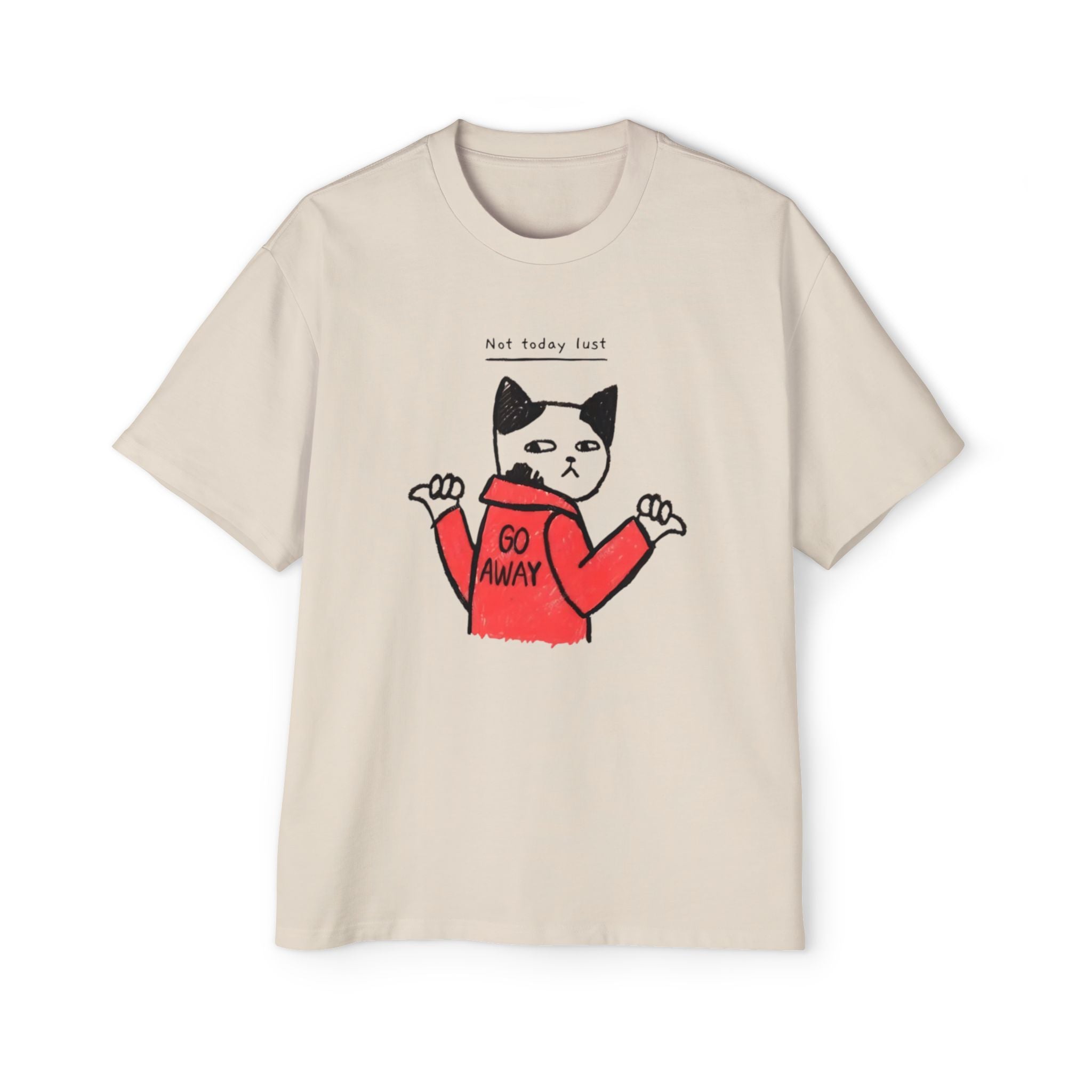 Christian Men's Tee - Not Today Lust Design